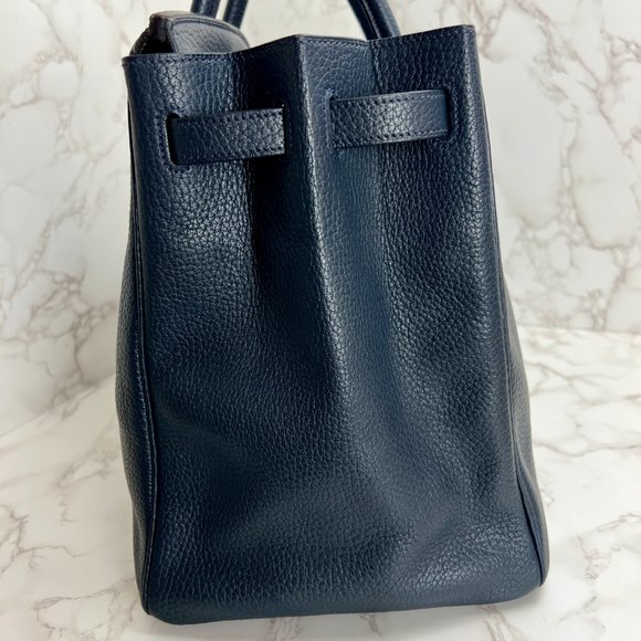 ❌❌❌ SOLD! ❌❌❌ Hermès Birkin 40 in Bleu Marine Buffalo Skipper Leather w/ GHW - Picture 4 of 16